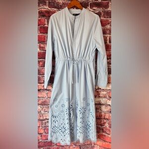 Polo Ralph Lauren Eyelet-Embroidered Cotton Shirtdress